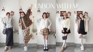 Unbox & Tryon #30: HAUL QUỐC TẾ XINH, RẺ (Lovito), áo bông Audrey ấm |lalachanxxx