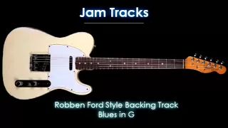 Robben Ford Style Backing Track / Talk to your daughter