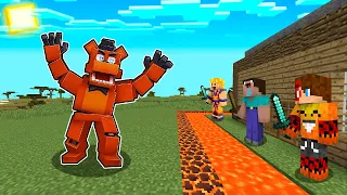 FREDDY vs TAJNA BAZA w Minecraft!