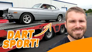 J'ASSISTE EN DIRECT A LA LIVRAISON! - Dodge Dart Sport 1975