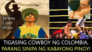 TIGASING COWBOY NG COLOMBIA, 2X PINABAGSAK NG KABAYONG PINOY!