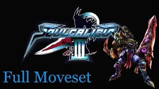 Nightmare Full Moveset - Soulcalibur 3