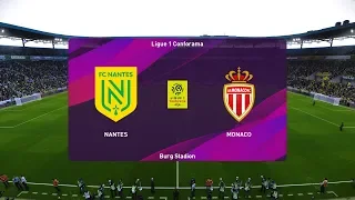 PES 2020 | Nantes vs Monaco - France Ligue 1 | 25 October 2019 | Full Gameplay HD