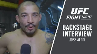 Fight Night Calgary: Jose Aldo - "Ortega Would Be a Great Next Fight"