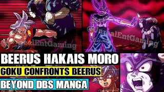 Beyond Dragon Ball Super: Beerus Hakais Moro! Ultra Instinct Goku Confronted By Beerus About Moro!