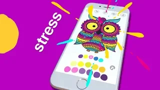 Paints: Coloring book  (Mobile App Promo)