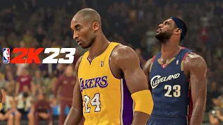 NBA 2K23 Classics 2009: CAVALIERS vs LAKERS | Concept Gameplay Graphics