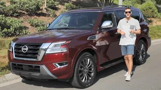 2021 Nissan Armada Test Drive Video Review