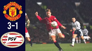 Man United Vs PSV 2000/01 UCL (HD) Group Stage