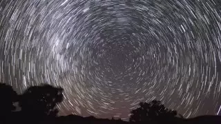 Startrail & Timelapse 2015 - Northern vs Southern Hemisphere