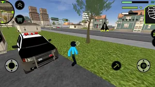 Amazing Police Stickman Rope Hero Gangster Vegas Crime Simulator | Android/iOS | Gameplay | HD