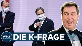 LASCHET neuer CDU-Chef - MERZ taumelt - SÖDER Kanzlerkandidat?