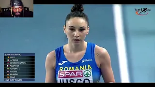 Florentina Costina IUSCO - women athletics Long Jump | Reaction