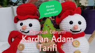 Amigurumi Kardan Adam tarifi/1. Bölüm