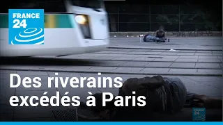 Au nord-est de Paris, les riverains excédés par la présence de toxicomanes I Focus • FRANCE 24