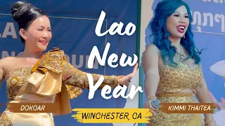 Happy Lao New Year 2024 from southern California! Wat Lao Rattanamoungkhoun, Winchester, CA.