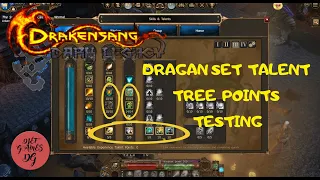 dso, drakensang online, show dragan set talent tree points, ranger, testing, mmorpg, best mmorpg