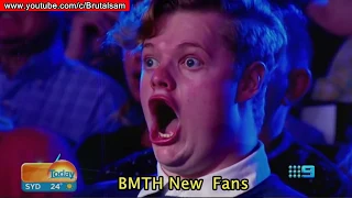 BRING ME THE HORIZON playing Deathcore songs 2018