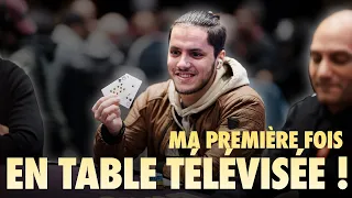 JE JOUE AU POKER EN TABLE TÉLÉVISÉE !!