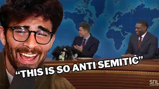 SNL Anti-Semitic jokes are funny | Hasanabi Reacts