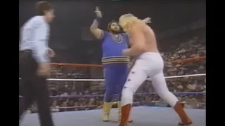 [FLASHBACK 1989] Big John Studd vs Akeem [WWF Wrestling Challenge]