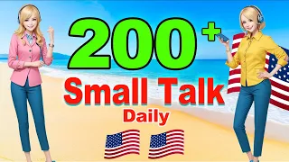 200+ American Daily Small Talk Q&A in English | Speaking and Listening Practice for Beginners