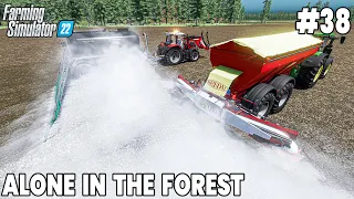 Perfecting Ground Fertilizing - Alone in the Forest - Farming Simulator 22 Timelapse