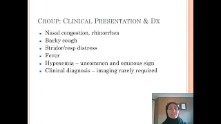 Approach to Croup in the Paediatric ED