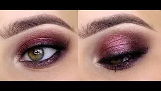 Бордовый моно смоки с ПАЛЕТКА MORPHE x JACLYN HILL