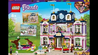 LEGO 41684 Friends Heartlake City Grand Hotel Dollhouse Set