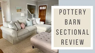 Pottery Barn Roll Arm Sectional Review