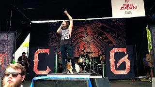 Chelsea Grin - “Recreant” LIVE at Warped Tour, Noblesville IN