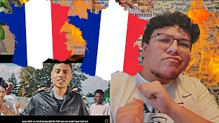 AMERICAN REACTS TO FRENCH RAP | Ft. OBOY - Cabeza