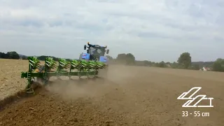 Tyrok - отлично пашет. В борозде и вне. #amazone #tillage #tyrok #nh