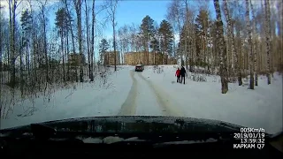 KIA Sorento vs Renault Duster в снежную гору