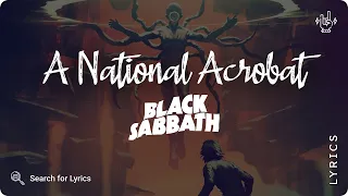 Black Sabbath - A National Acrobat (Lyrics video for Desktop)