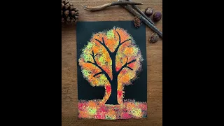 Малювання "Дерево восени"