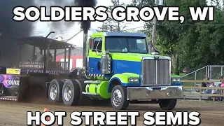 SWWI HOT STREET SEMI TRUCKS IN SOLDIERS GROVE, WI 2019