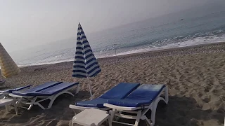 Идем на пляж от Best Alanya Hotel. Средиземное море, г.Аланья, Турция