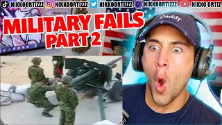 MILITARY FAILS PT2!! (REACTION)