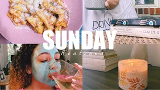 VLOG: My self-care Sunday routines; hair wash-day, products I use, daily stoic, wine and pancakes