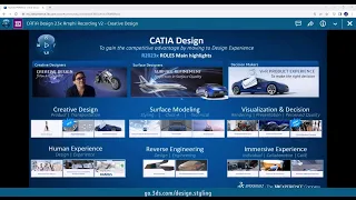 CATIA Creative Design | what's new of the CATIA Design & Styling Portfolio R2023x