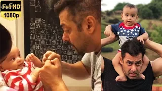 Salman Khan Playing With His Nephew Ahil | Super Cute