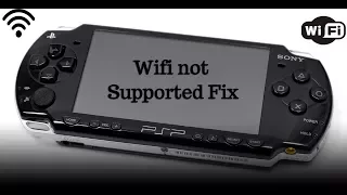 Sony PSP error "Wifi not Supported" easy error fix