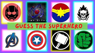 Guess The Superhero Logo | Superhero Logo Quiz🦸‍♂️