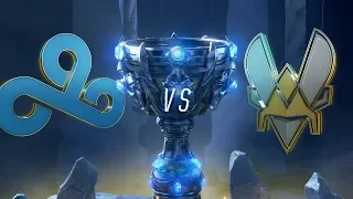 C9 vs VIT | Worlds Group Stage Day 5 | Cloud9 vs Team Vitality (2018)