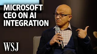 Satya Nadella: Microsoft's Products Will Soon Access Open AI Tools Like ChatGPT | WSJ