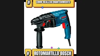 COMO REPARAR ROTOMARTILLO BOSCH GBH 2 20 MUY FÁCIL