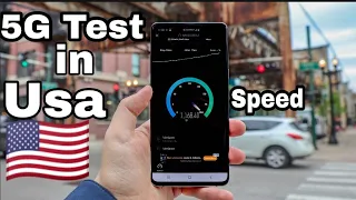 🇺🇲5G Speed Test on Samsung Note10+5G in United States🇺🇲.
