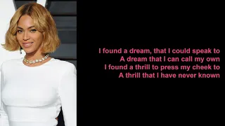 At Last by Beyonce (Lyrics)